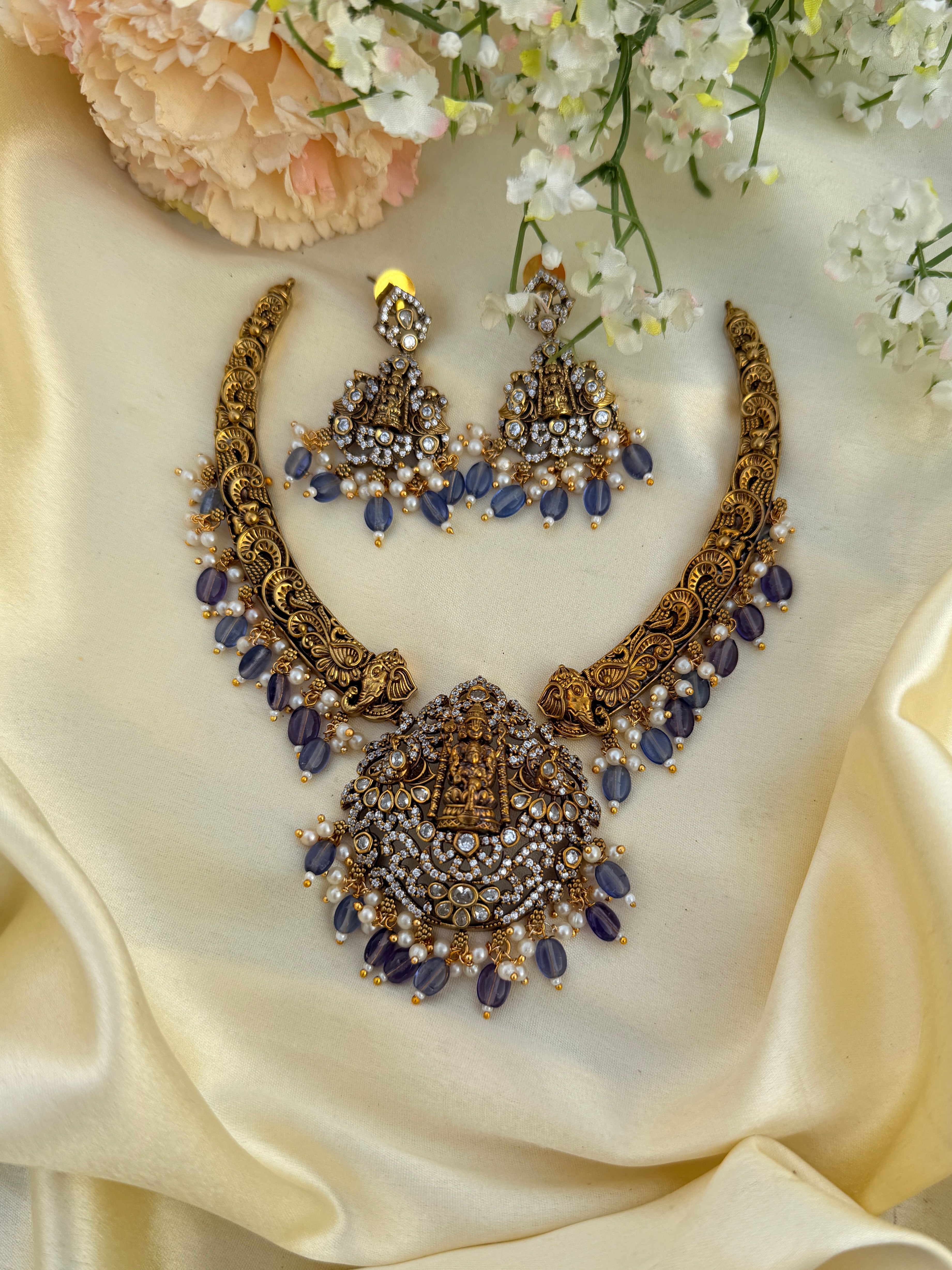 Zivara AD necklace 8 (EK048)