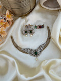 Colour changeable elegant AD necklace (EK067)
