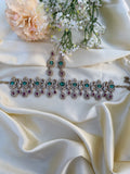Premium Peacock AD choker (EK062)