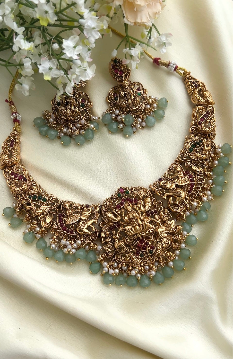 Antique nakshi necklace