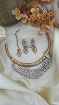 Zyra AD premium necklace (EK078)