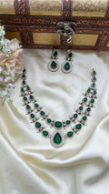 Premium AD Mohey necklace (EK061)