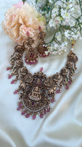 Antique Mahalakshmi Tusker short necklace