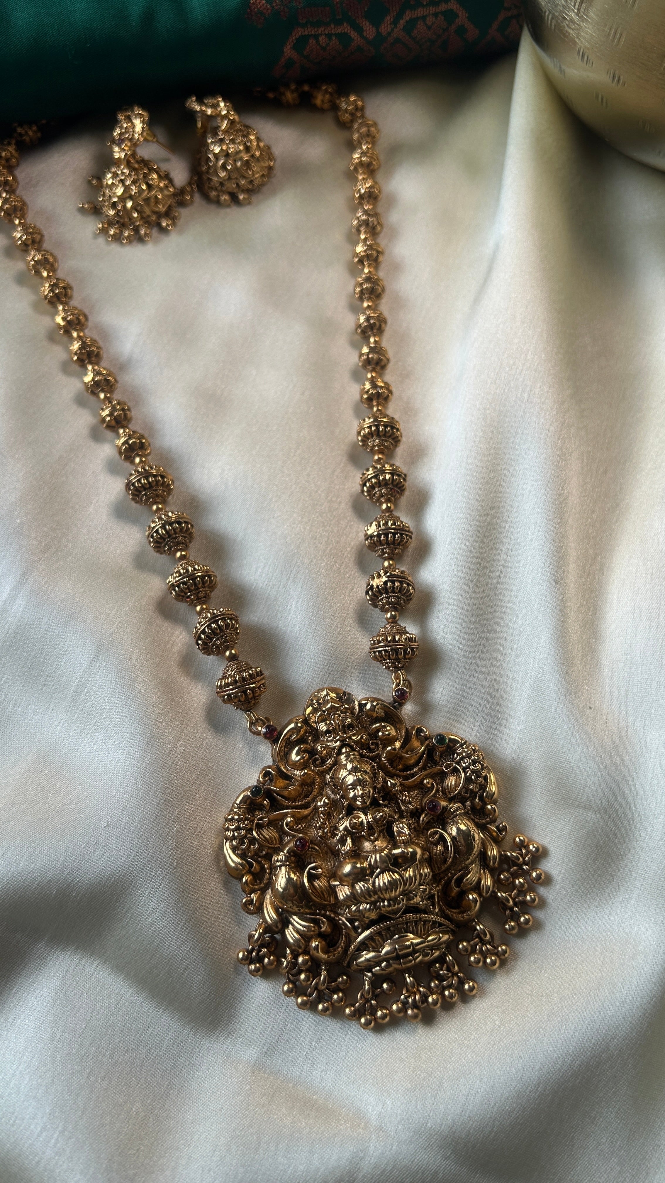 Antique Lakshmi golden haram